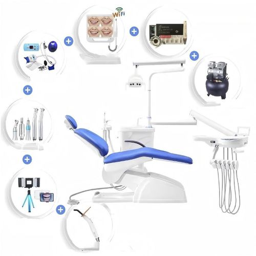 Компактная стоматологическая установка - YK-DC001 - Topmost Medical Technology Co.,Ltd - с монитором / с держателем инструментов / с освещением
