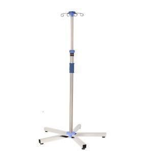 Стойка для сыворотки 4 крюка - YK-S047 - Topmost Medical Technology Co.,Ltd - из нержавеющей стали / с регулируемой высотой