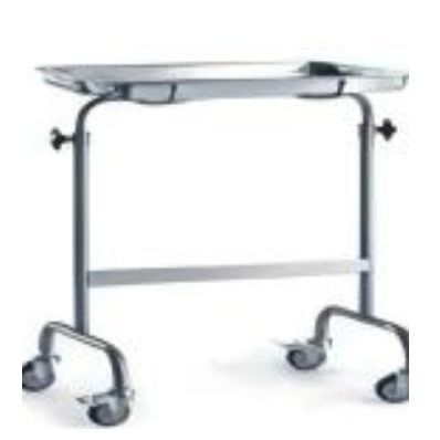 Стол Мейо на колесиках - YK-S022 - Topmost Medical Technology Co.,Ltd - из нержавеющей стали