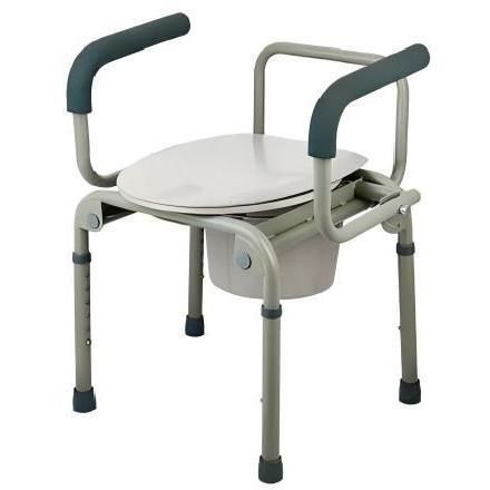 Стул для туалета для лиц с ограниченной подвижностью - YK-7205 - Topmost Medical Technology Co.,Ltd - с регулируемой высотой