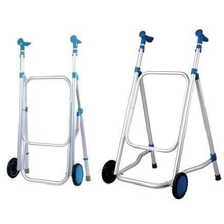 2-колесный ролятор - YK-6202 - Topmost Medical Technology Co.,Ltd - алюминиевая рама / с регулируемой высотой