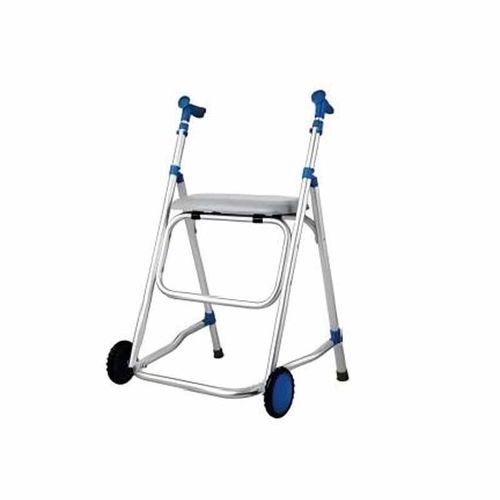 2-колесный ролятор - YK-6203 - Topmost Medical Technology Co.,Ltd - алюминиевая рама / с сиденьем / с регулируемой высотой