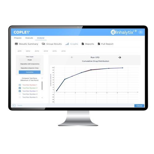 Программное обеспечение анализа данных - Inhalytix®+ - MSP, a Division of TSI - для фармацевтической промышленности / для аэродинамического распределения частиц