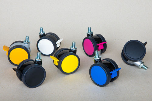Колесо из полиуретана - KTU(S)-60(PU) - K.Y.C Caster - поворотный