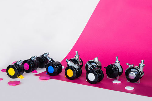Колесо с тормозом - KT(S)-50(NY) - K.Y.C Caster