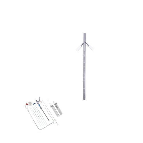 Катетер гемостаза - KZ-8-18A - Hunan Endovascular Device Co., Ltd. - почечный / 8 FR / 10 FR