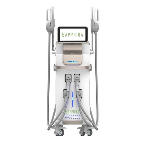 Аппарат для контурной пластики тела с электростимуляцией мышц - VELOX PRO X - SAPPHIRA - на тележке