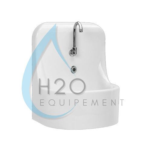 Медицинская кухонная раковина - HAND ONE - H2O Equipement - для медицинского учреждения / для больницы / для стоматологического кабинета