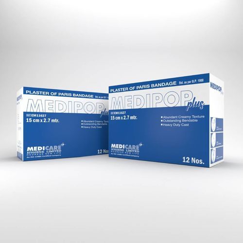 Гипсовая лента - Medipop Plus - Medicare Hygiene Ltd.,