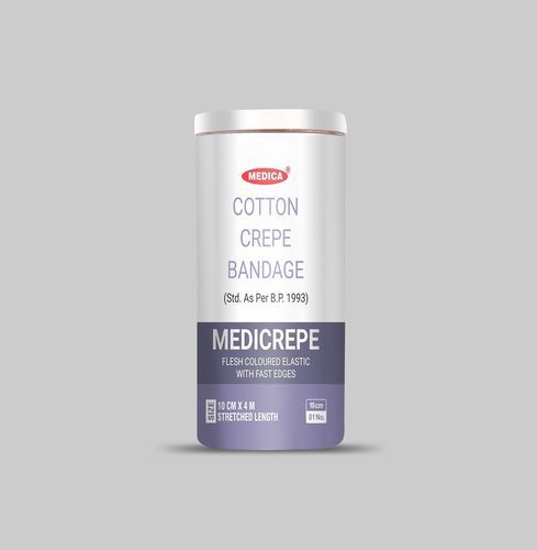 Бинт из хлопка - Medicrepe - Medicare Hygiene Ltd., - эластичный / воздухопроницаемый
