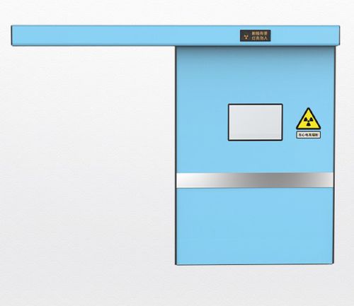 Служебная дверь - Airtight - Shandong Hongxinyu Medical Technology Co., Ltd. - герметичная / с рентгеновским излучением / для больниц