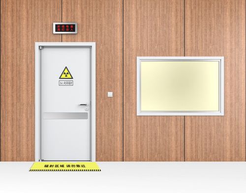 Дверь для радиологической защиты - Shandong Hongxinyu Medical Technology Co., Ltd. - служебная / для обеспечения безопасности / для больниц