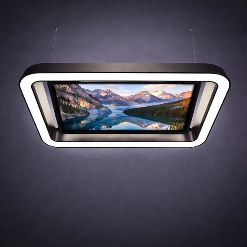 Освещение для операционной - EVO Media Square 60 - EVO-MED (marque EVO-LIGHT) - для стоматологического кабинета / для клиники / встраиваемое