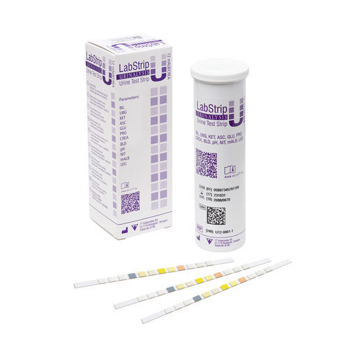 Тест-полоска для болезней печени - LabStrip U12 mALB - 77 Elektronika - для диабета / для контроля нескольких показателей / на микроальбумин