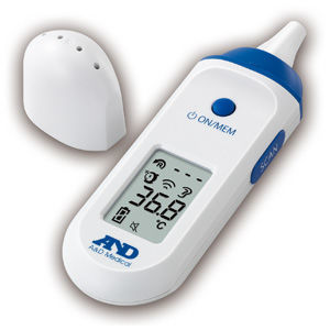 Медицинский термометр - UT-801 - A&D Company, Limited - инфракрасный / лоб / тимпанический