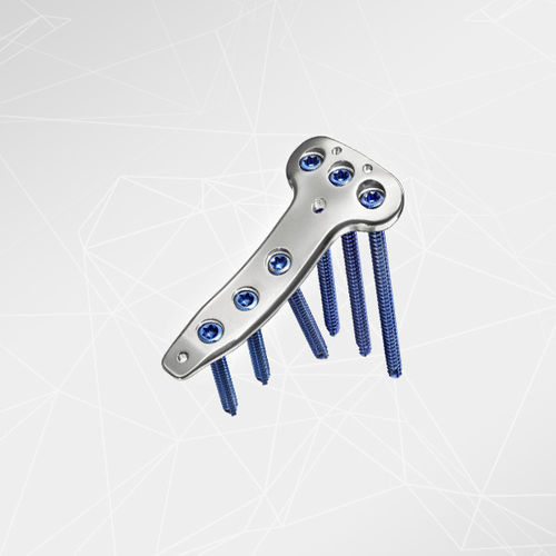 Компрессионная костная пластина для небольшого костного фрагмента - LOQTEQ®3.5 - aap Implantate - большеберцовая кость / проксимальная / медиальная