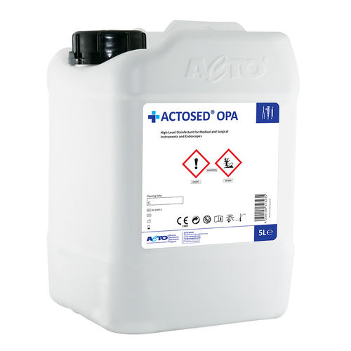 Дезинфицирующее средство для хирургических инструментов - ACTOSED® OPA - Acto   - для эндоскопов / жидкость / 5000 мл