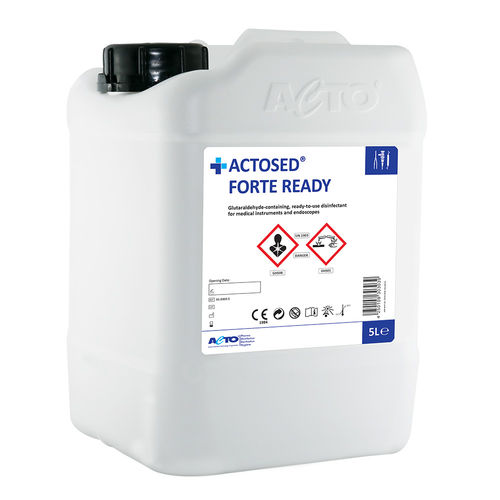 Дезинфицирующее средство для хирургических инструментов - ACTOSED® Forte Ready - Acto   - для эндоскопов / жидкость / 5000 мл