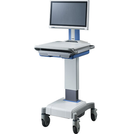 Компьютерная тумба на аккумуляторе - AMiS-50E - ADVANTECH - с регулируемой высотой