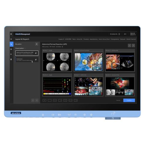 Медицинское программное обеспечение - iVideOR - ADVANTECH - клиническое / хирургическое / предоперационное