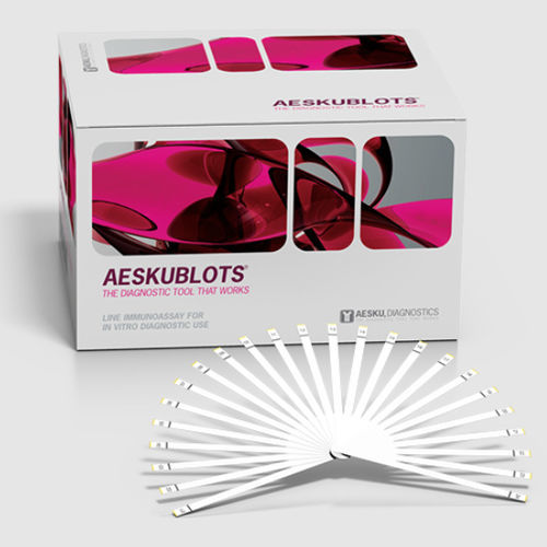 Набор для теста на пищевую непереносимость - AESKUBLOTS® - AESKU.GROUP - на инфекционные заболевания / для аллергий / IgG4