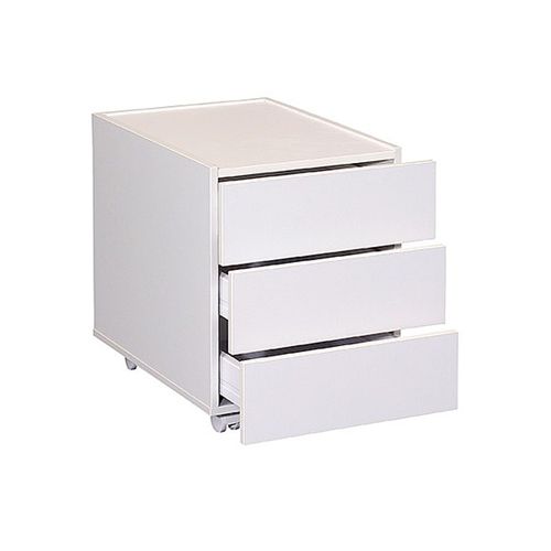 Шкаф для больниц - HB-580 series - AGA Sanitätsartikel - подвижный / белый / 2 выдвижных ящика
