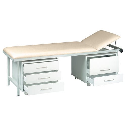 Шкаф для больниц - SW-470 series - AGA Sanitätsartikel - подвижный / с выдвижным ящиком / белый