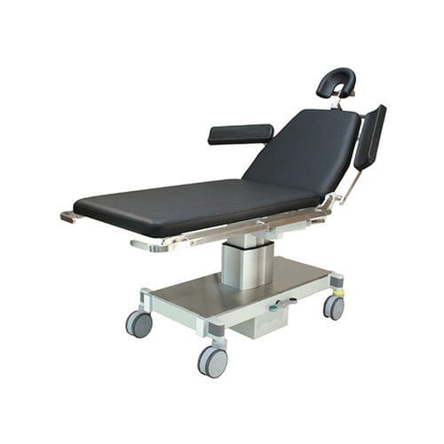 Электрический диагностический стол - SB 5010 ES  - Akrus GmbH & Co.KG - эргономичный / 2 секции / черный