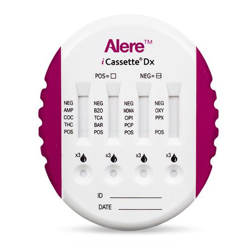 Экспресс-тест для определения лекарственных веществ - Alere iCASSETTE® Dx - Abbott - на несколько лекарств