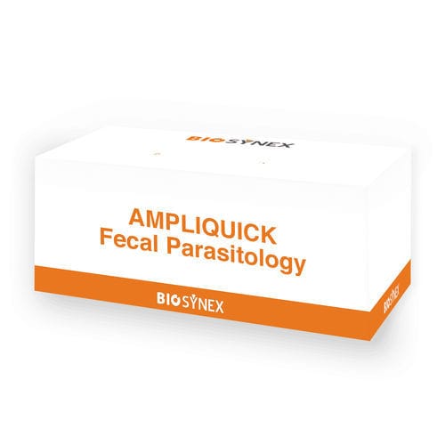 Экспресс-тест на паразитов - AMPLIQUICK® - BIOSYNEX - на инфекционные заболевания / для кала / автоматизированный