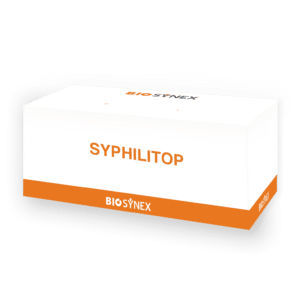 Набор для теста для болезней, передаваемых половым путем - SYPHILITOP - BIOSYNEX - IgG / иммуноглобулин M / на Бледную трепонему
