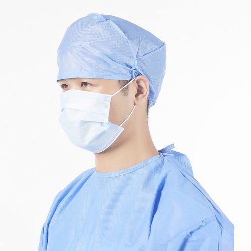 Xирургическая маска EN14683 - Allmed Medical Products   - стандарт ASTM / для взрослых / упаковка 10 штук