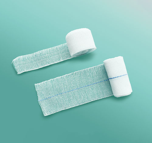 Марлевый бинт из хлопка - Allmed Medical Products   - впитывающийся