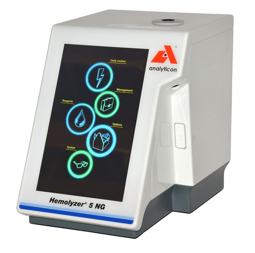 Автоматический гематологический анализатор - Hemolyzer 5 NG - Analyticon Biotechnologies GmbH - для больниц / настольный / 27 параметров