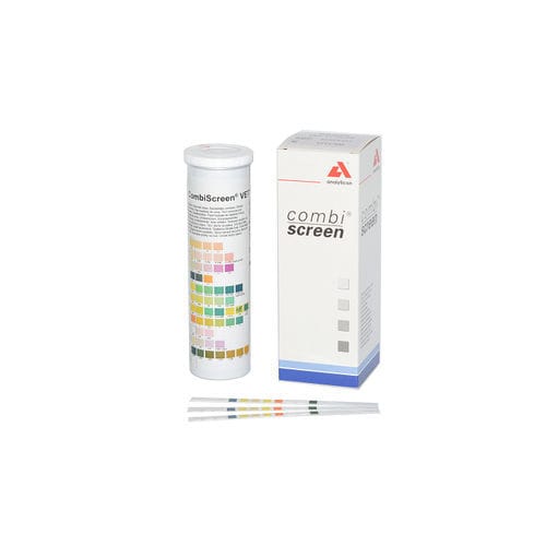 Тест-полоска для контроля нескольких показателей - CombiScreen® VET - Analyticon Biotechnologies GmbH - ветеринарная / для животных / мочевая