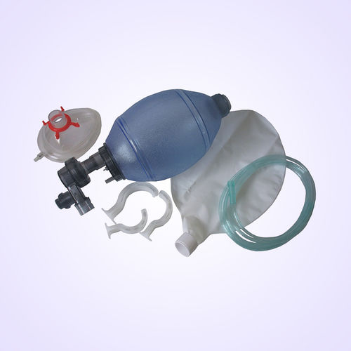 Ручной инсуффлятор для неотложной медицинской помощи - AS-30 - Angiplast   - из ПВХ / одноразового применения / с маской