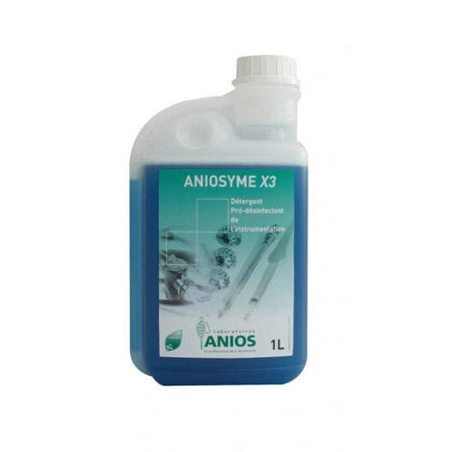 Дезинфицирующее средство для эндоскопов - ANIOSYME X3 - ANIOS Laboratoires  - для хирургических инструментов / жидкость / 1000 мл