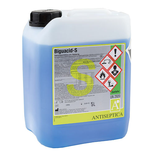 Дезинфицирующее средство для полов и поверхностей - BIGUACID S - ANTISEPTICA - жидкость / 5000 мл