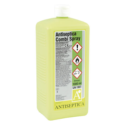 Дезинфицирующее средство для полов и поверхностей - COMBI SPRAY - ANTISEPTICA - жидкость / 1000 мл / на спиртовой основе