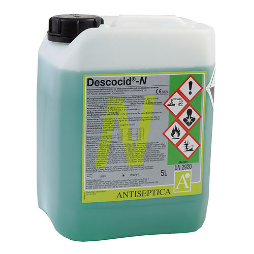 Дезинфицирующее средство для полов и поверхностей - DESCOCID-N - ANTISEPTICA - жидкость / 5000 мл