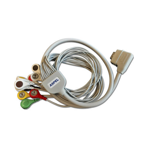 Кабель ЭКГ для холтеровского монитора - KRH-712 v.322 - ASPEL  - 10 проводов