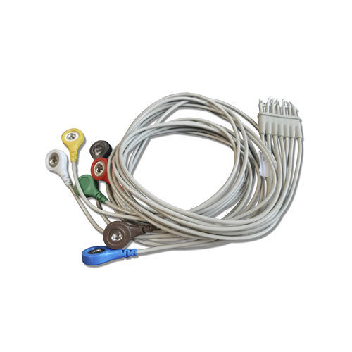 Кабель ЭКГ для холтеровского монитора - KRH-702 v.001 - ASPEL  - 7 проводов