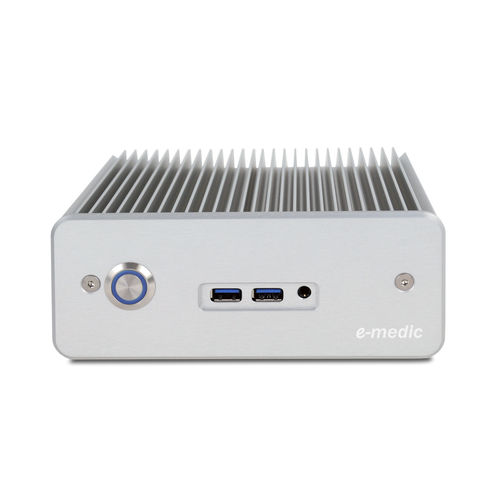Медицинский компьютерный блок Intel® Core i5 - e-medic™ Silence XT-M - Baaske Medical - переносной / 500 Гб / SSD 256 Гб