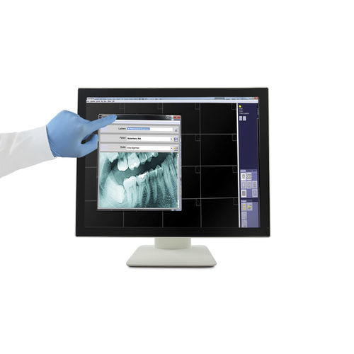 Медицинский монитор - e-medic™ - Baaske Medical - 19" / сенсорный многоточечный / DisplayPort