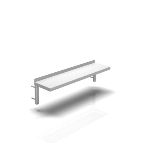 Полка из нержавеющей стали - 2-120 - ALVO Medical - настенная
