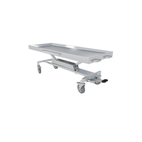 Стол для мойки покойников - N3-102 - ALVO Medical - прямоугольный / с регулируемой высотой / на роликах