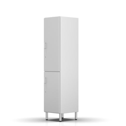 Шкаф для больниц - 2-253 - ALVO Medical - с полкой / с дверью / из нержавеющей стали