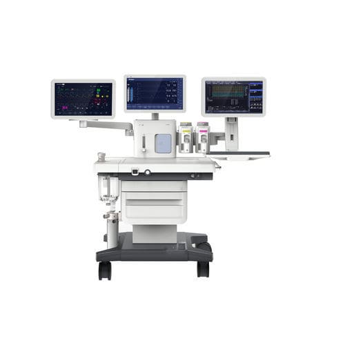 Установка для анестезии на тележке - AG70 - Beijing Aeonmed  - с респираторным мониторингом / с вентилятором / с электронным газовым смесителем
