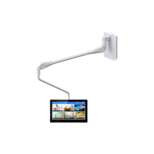 Настенный кронштейн - WallArm 500 plus - ConnectedCare GmbH - наклонный / для мультимедийных терминалов / медицинский