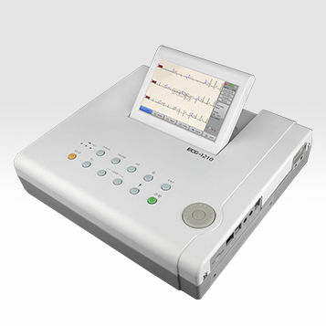 Электрокардиограф для спокойного состояния - ECG-1210 - Biocare   - 12 каналов / цифровой / с экраном